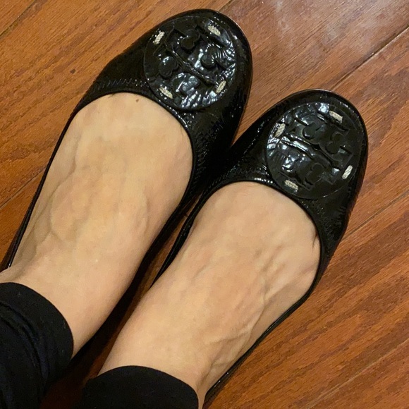 Tory Burch Shoes - Tory Burch Black Flats (price is firm)